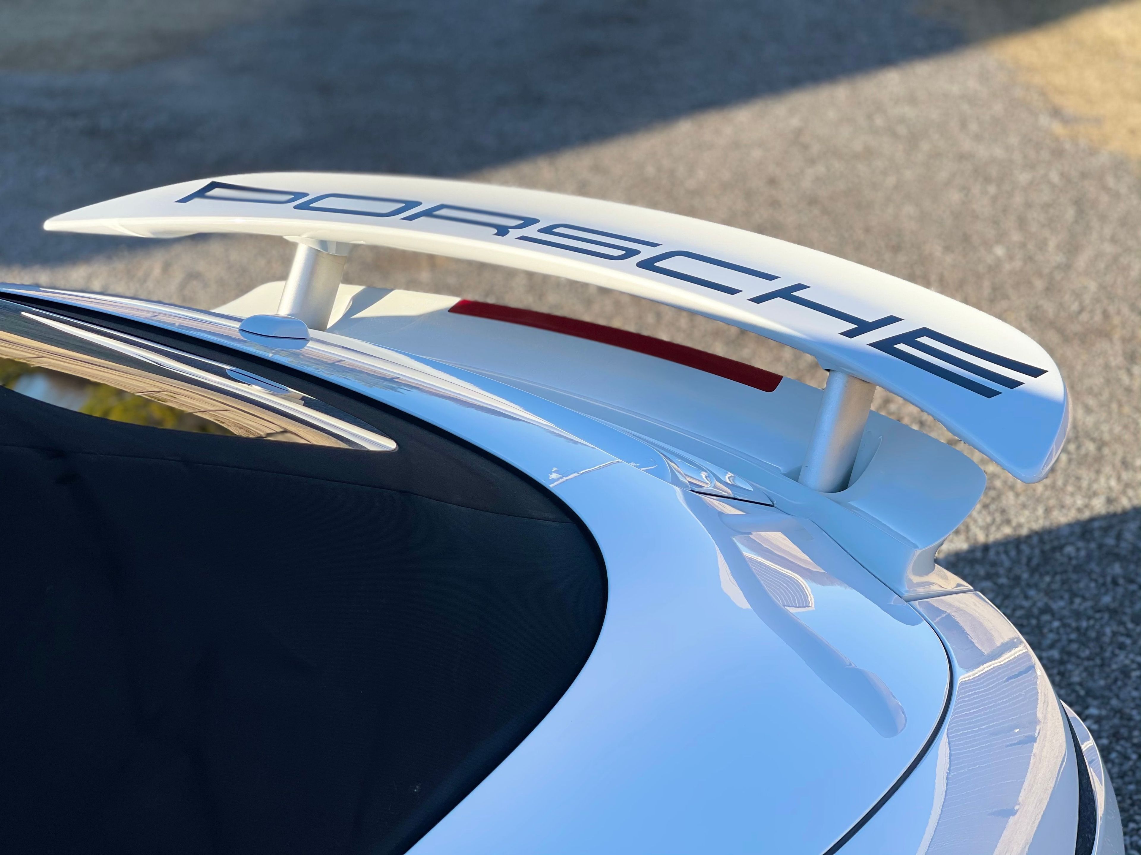 full turbo spoiler assembly on Carrera 4S