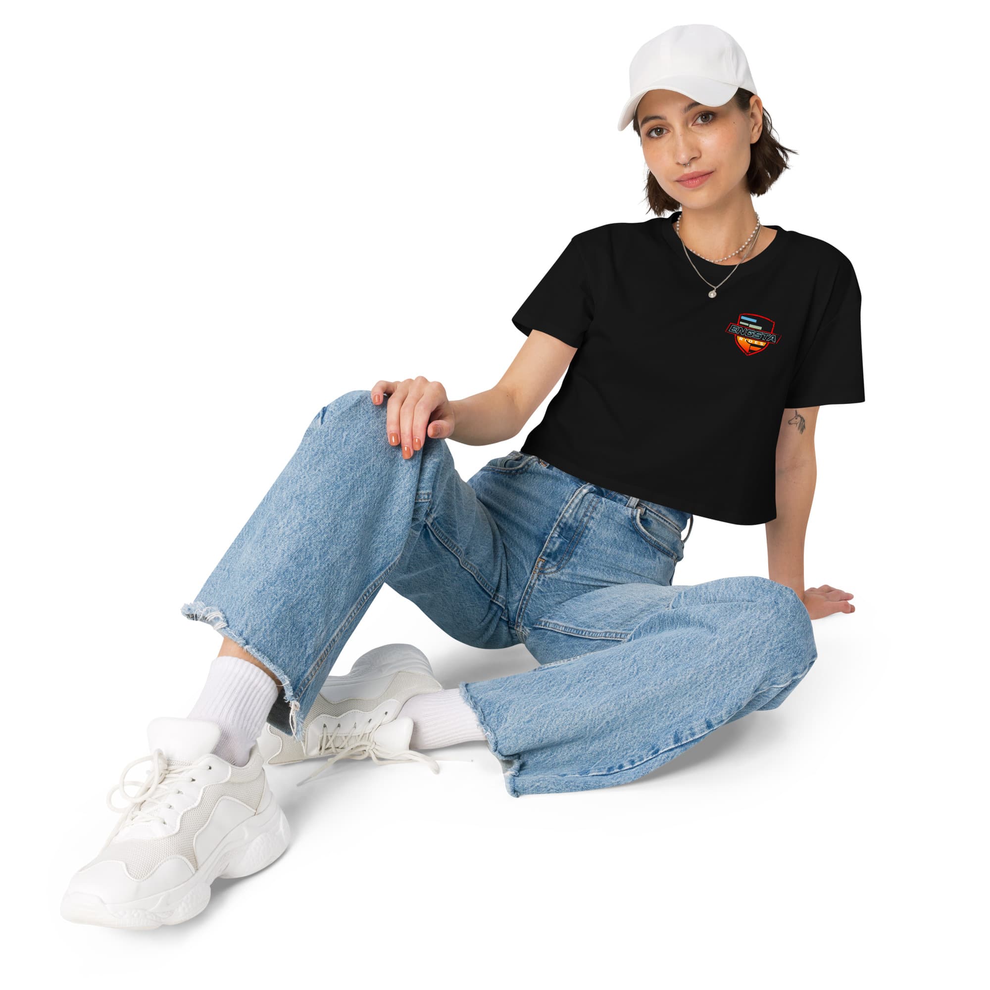 Summer Vibes Women’s crop top